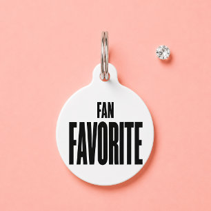 Fan Favourite Funny White Custom Name Dog Cat Pet Tag