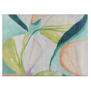 Fan Flowers IV Cutting Board