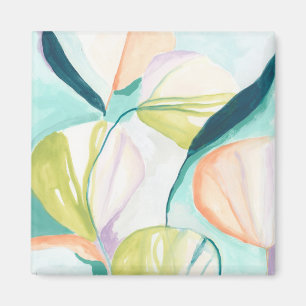 Fan Flowers IV Magnet