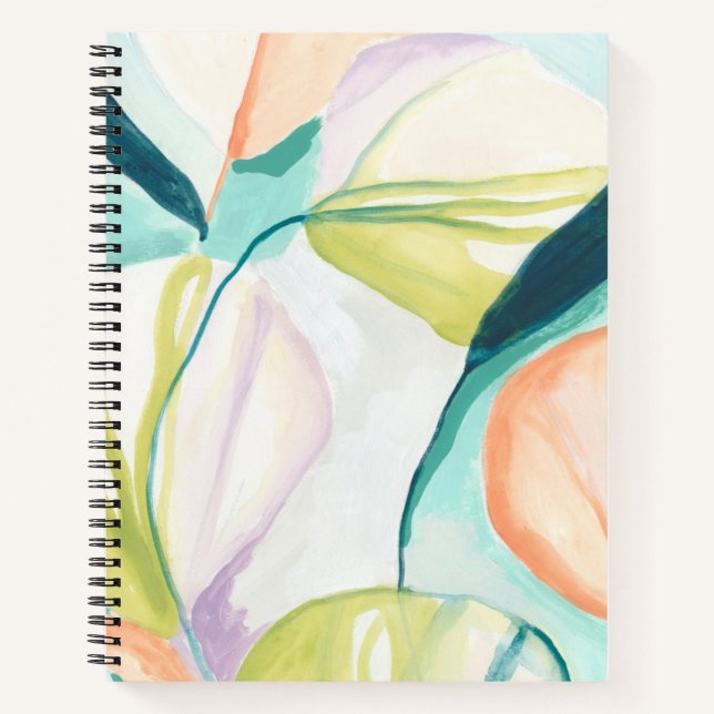 Fan Flowers IV Notebook (Front)