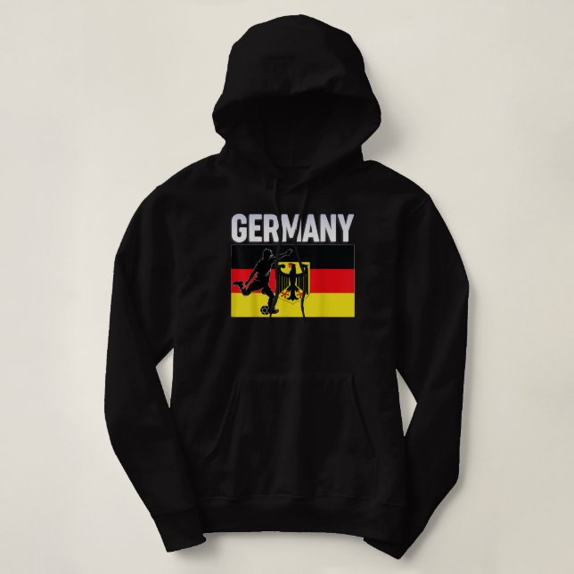 Fan Germany National Team World Football Soccer Ch Hoodie (Design Front)