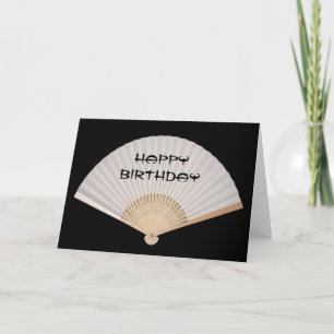 Fan Happy Birthday Card