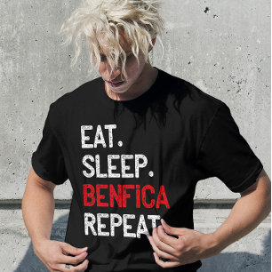 Fan Life Tee: Eat, Sleep, Benfica T-Shirt