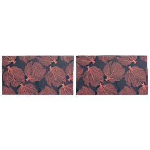 Fan living colral pillowcase