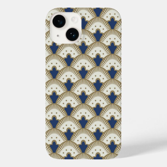 Fan Pattern Case-Mate iPhone Case (Back)