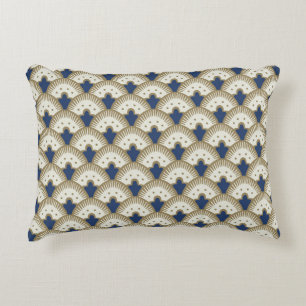 Fan Pattern Decorative Cushion
