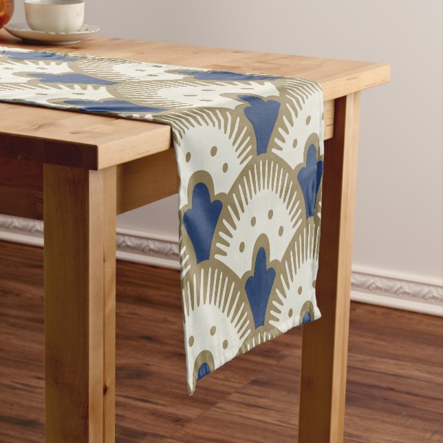 Fan Pattern Short Table Runner (In Situ)