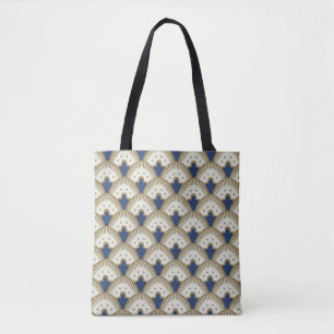 Fan Pattern Tote Bag