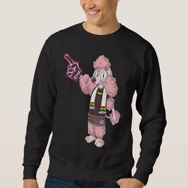 Fan Poodle Ghana Sweatshirt (Front)
