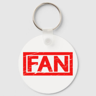 Fan Stamp Key Ring