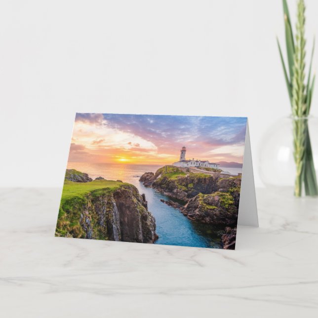 Fanad Head Lighthouse Co. | Donegal Ireland Card (Front)