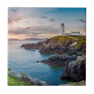 Fanad Head Lighthouse Donegal, Ireland Ceramic Tile