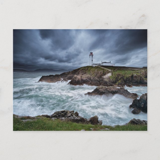 Fanad Head Lighthouse, Letterkenny, Ireland Postcard (Front)