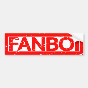 Fanboi Stamp Bumper Sticker