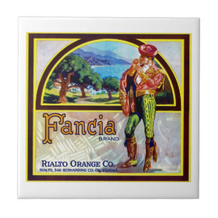 Fancia Oranges Ceramic Tile
