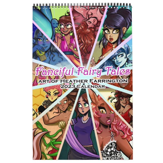Fanciful Fairy Tales Calendar (Cover)