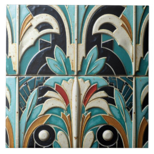 Fanciful Frieze Ceramic Tile