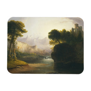 Fanciful Landscape by Thomas Doughty Magnet