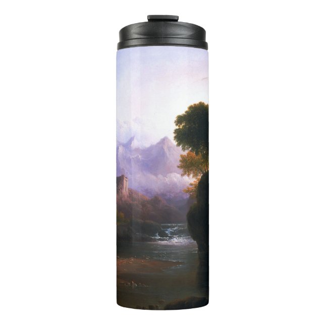 Fanciful Landscape By Thomas Doughty Thermal Tumbler (Front)