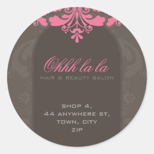 FANCY ADDRESS LABEL :: couture flourish 1A
