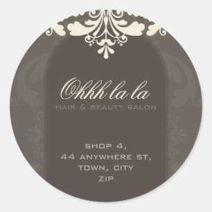 FANCY ADDRESS LABEL :: couture flourish 3A