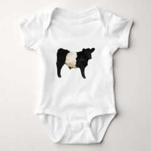 Fancy an Oreo? Belted Galloway Cow Baby Bodysuit