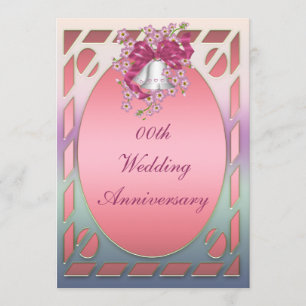 Fancy Anniversary Party Invitation