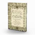 Fancy Antique Music Wedding Invitation