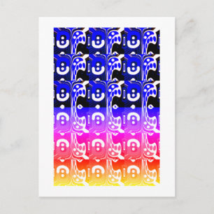 Fancy art radicals postcard