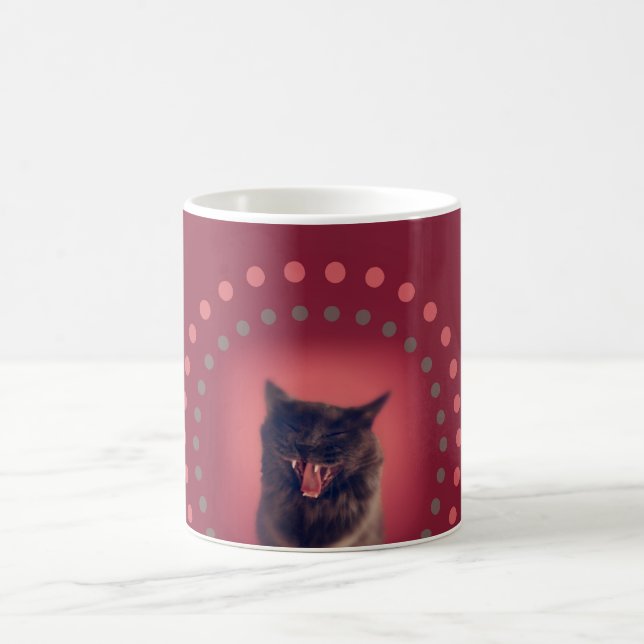 Fancy-ass cat mug (Center)