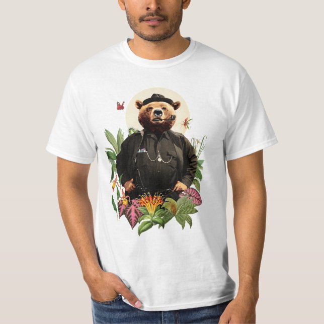 FANCY BEAR ANIMAL DETECTIVE T-Shirt (Front)