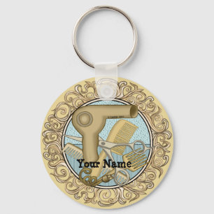Fancy Beautician   Key Ring