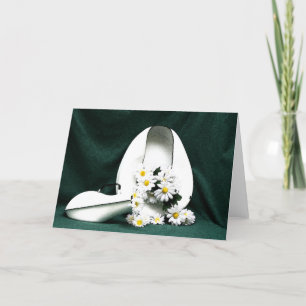 Fancy bedpan and urinal card