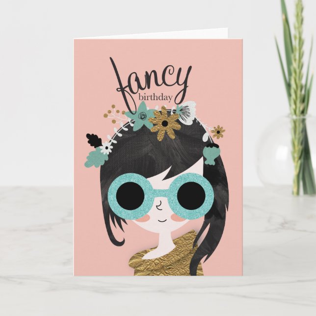 Fancy Birthday Card (Front)