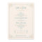 Fancy Blue & Bronze Art Deco Save the Date