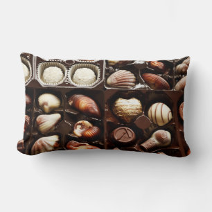 Fancy Box of Chocolate Lumbar Cushion