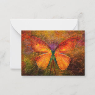 Fancy butterfly card