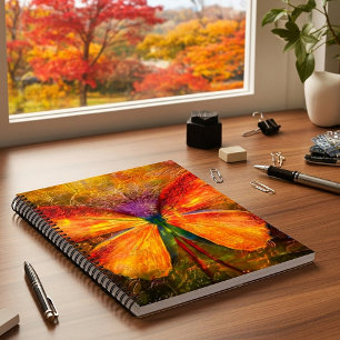 Fancy butterfly notebook