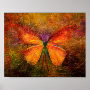 Fancy butterfly poster
