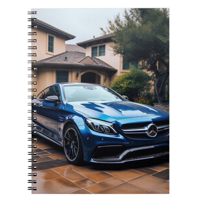 Fancy Car Notebook (Front)