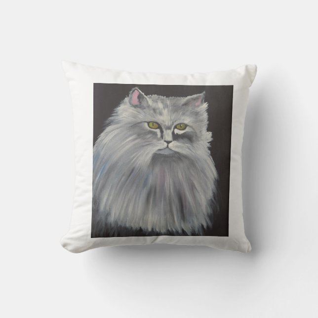 Fancy Cat Cushion (Front)