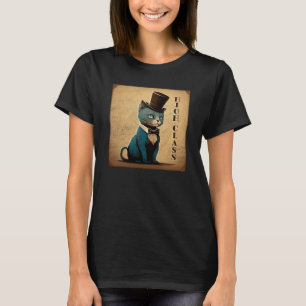 Fancy Cat High Class Top Hat Old Style Bow Tie Dap