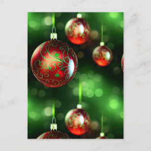 Fancy Christmas Ornament Card