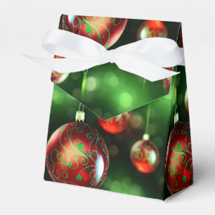 Fancy Christmas Ornament Favour Box