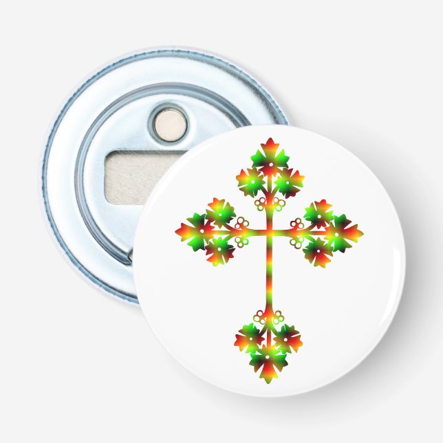 FANCY CROSS BOTTLE OPENER (Front)