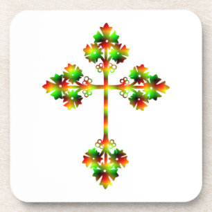FANCY CROSS COASTER
