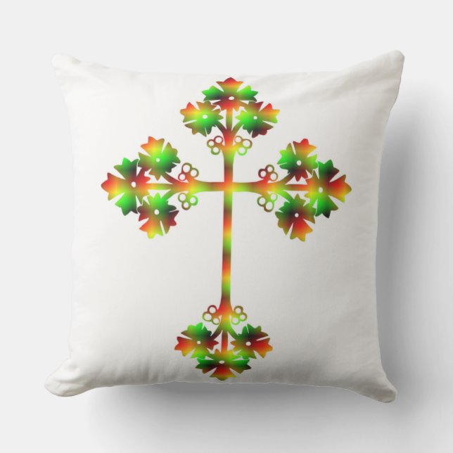 FANCY CROSS CUSHION (Front)