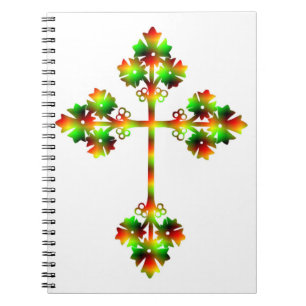 FANCY CROSS NOTEBOOK