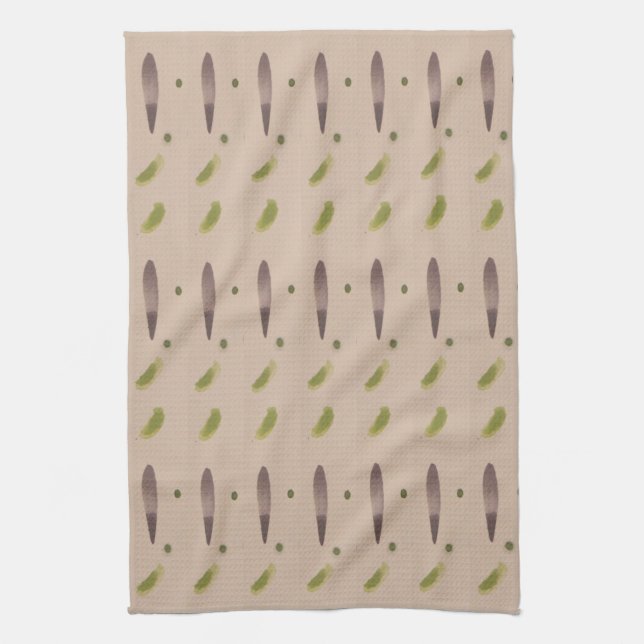 Fancy Design Tea Towel (Vertical)