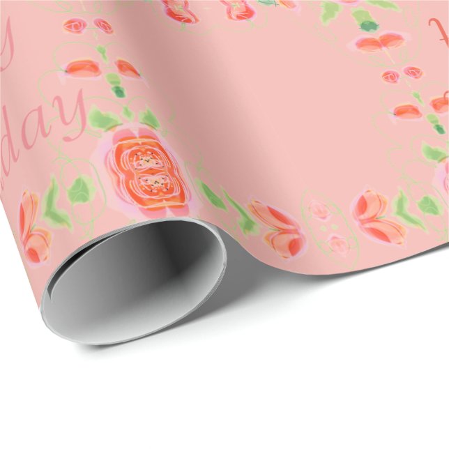 Fancy Designer Gift Wrap (Roll Corner)